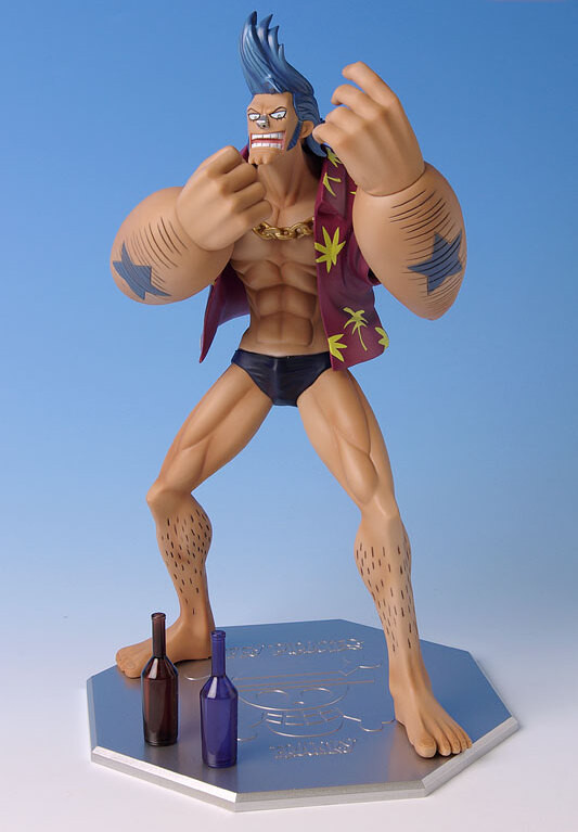 Franky, One Piece, MegaHouse, Pre-Painted, 4535123711183