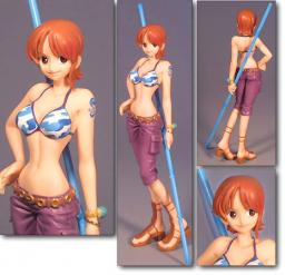 Nami, One Piece, MegaHouse, Pre-Painted, 1/8, 4535123710100