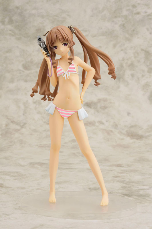 Yamano Remon (Striped, Swimsuit), Ano Natsu De Matteru, CM's Corporation, Pre-Painted, 1/8, 4571159654711