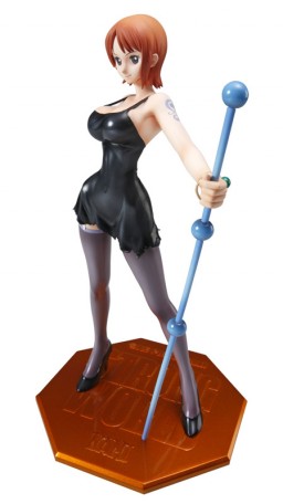 Nami, One Piece, MegaHouse, Pre-Painted, 1/8, 4535123712531