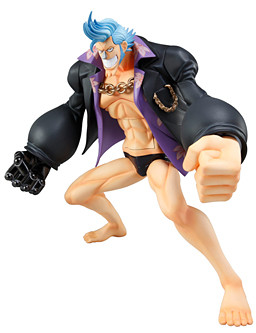 Franky, One Piece, MegaHouse, Pre-Painted, 1/8, 4535123712586
