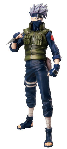 Hatake Kakashi, Naruto Shippuuden, MegaHouse, Pre-Painted, 4535123811333