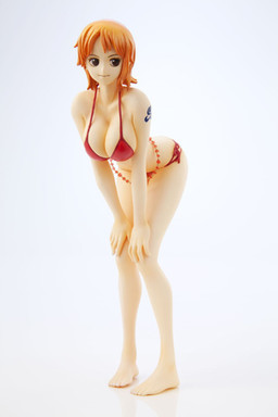 Nami (Red), One Piece, MegaHouse, Pre-Painted, 1/8, 4535123713064
