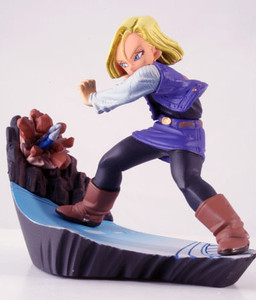Ju-hachi Gou (Android 18), Vegeta (Capsule Neo Cell Edition), Dragon Ball Z, MegaHouse, Trading