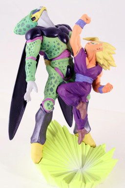 Perfect Cell, Son Gohan SSJ2 (Capsule Neo Cell Edition), Dragon Ball Z, MegaHouse, Trading