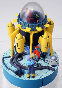 Bulma, Future Trunks (Capsule Neo All Z Warriors, Time Machine Diorama), Dragon Ball Z, MegaHouse, Trading