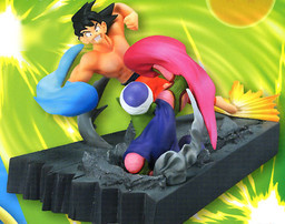 Piccolo, Son Goku (Soft Vinyl Vignette), Dragon Ball, MegaHouse, Pre-Painted