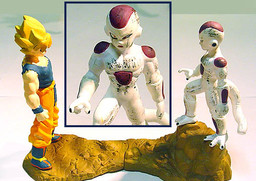 Freezer - Final Form, Son Goku SSJ (Capsule Freezer Saga), Dragon Ball Z, MegaHouse, Trading