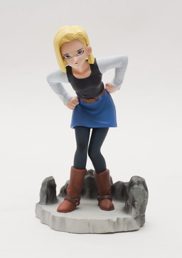 Ju-hachi Gou (Android 18), Dragon Ball Z, MegaHouse, Pre-Painted, 1/10