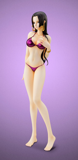 Boa Hancock (Purple), One Piece, MegaHouse, Pre-Painted, 1/8, 4535123712944