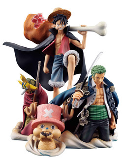 Monkey D. Luffy, Roronoa Zoro, Sogeking, Tony Tony Chopper, One Piece, MegaHouse, Pre-Painted, 4535123812347