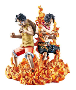 Monkey D. Luffy, Portgas D. Ace (Marineford Part One), One Piece, MegaHouse, Trading