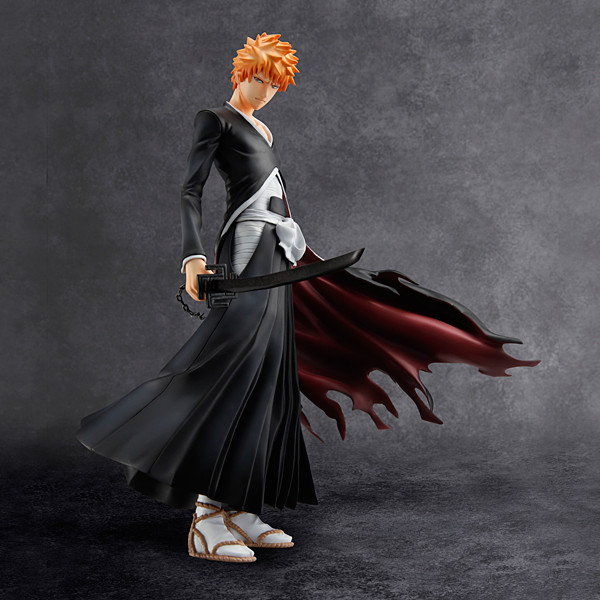 Kurosaki Ichigo (Bankai), Bleach, MegaHouse, Pre-Painted, 1/8, 4535123812699