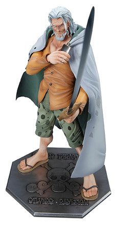 Silvers Rayleigh, One Piece, MegaHouse, Pre-Painted, 4535123713224