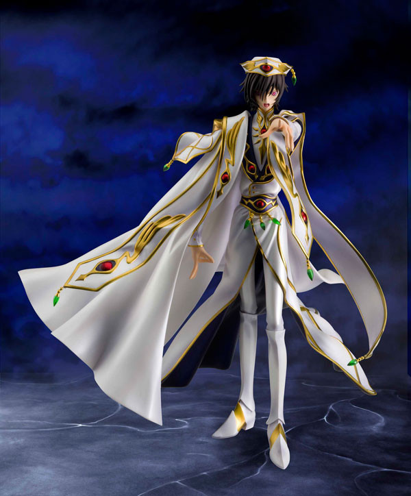 Lelouch Lamperouge, Code Geass - Hangyaku No Lelouch R2, MegaHouse, Pre-Painted, 1/8, 4535123833991