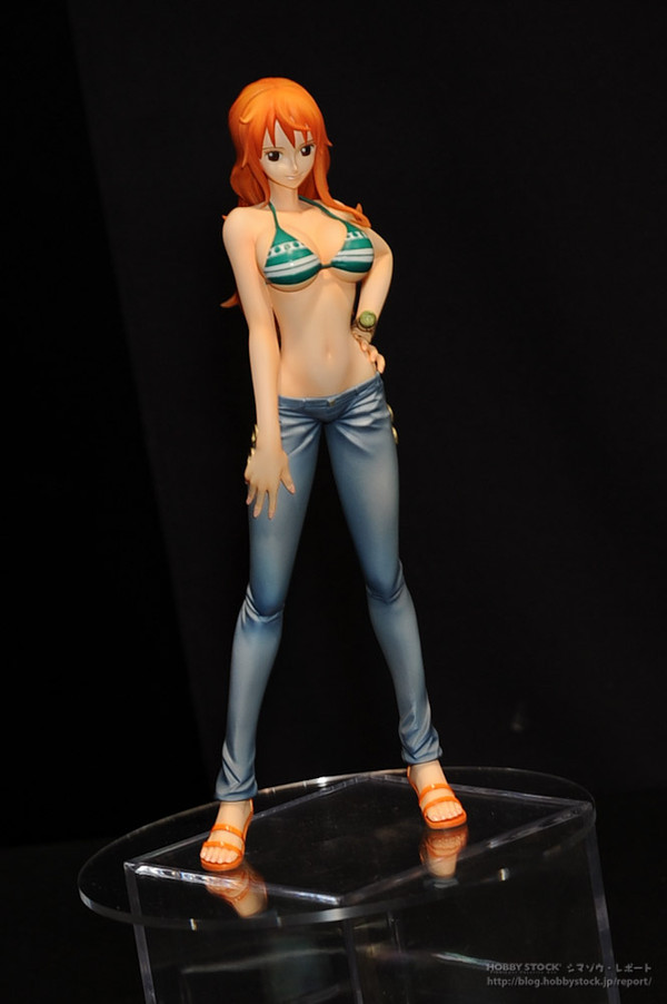 Nami (Timeskip), One Piece, MegaHouse, Pre-Painted, 1/8, 4535123713521