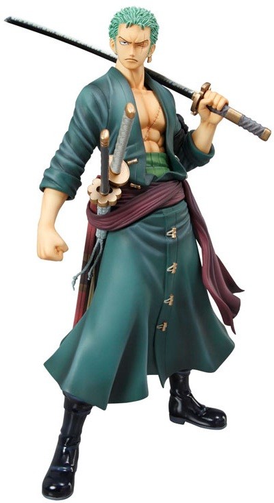 Roronoa Zoro (Timeskip), One Piece, MegaHouse, Pre-Painted, 1/8, 4535123713538