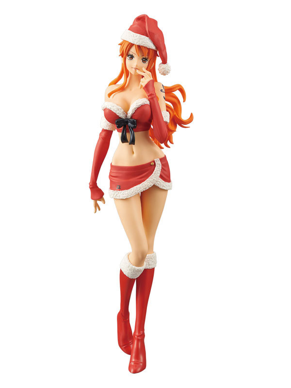 Nami (Christmas Style, Red), One Piece, Banpresto, Pre-Painted