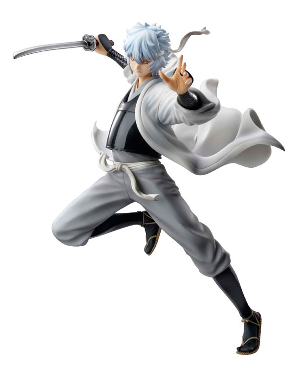 Sakata Gintoki (Shiroyasha), Gintama, MegaHouse, Pre-Painted, 4535123813122