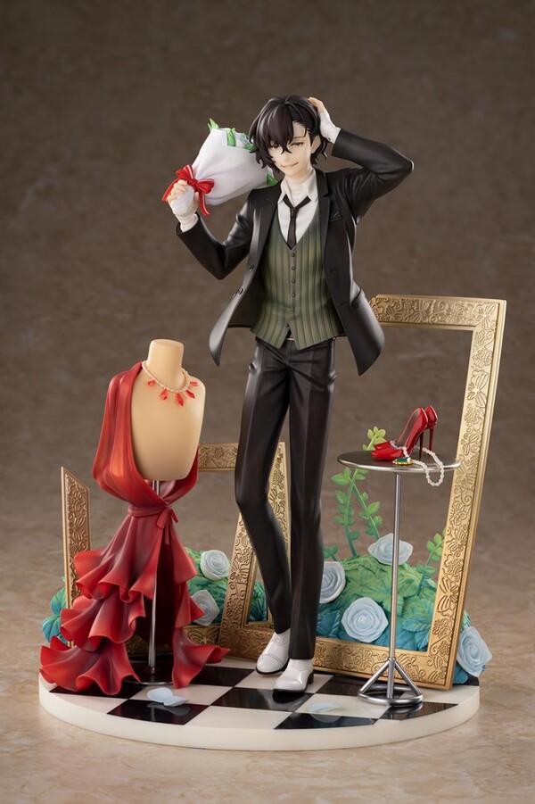 Dazai Osamu (Formal Wear, Deluxe Edition), Bungou Stray Dogs Mayoi Kaikitan, Hobby Max, Pre-Painted, 1/8, 4573451878819