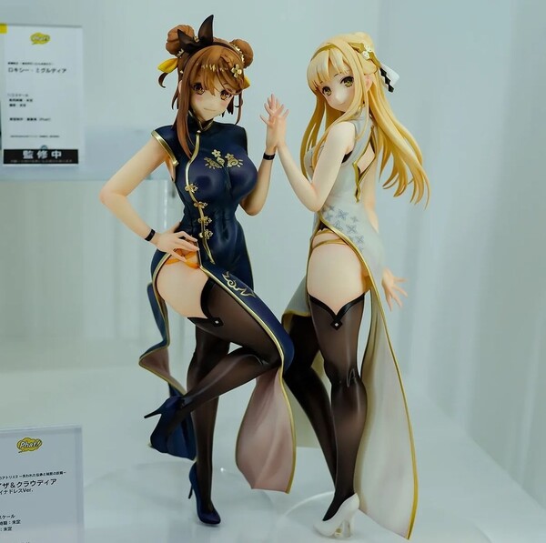 Fi, Klaudia Valentz, Reisalin Stout (Chinese Dress), Ryza No Atelier 2 ~Ushinawareta Denshou To Himitsu No Yousei~, Phat Company, Pre-Painted, 1/6, 4580678969695