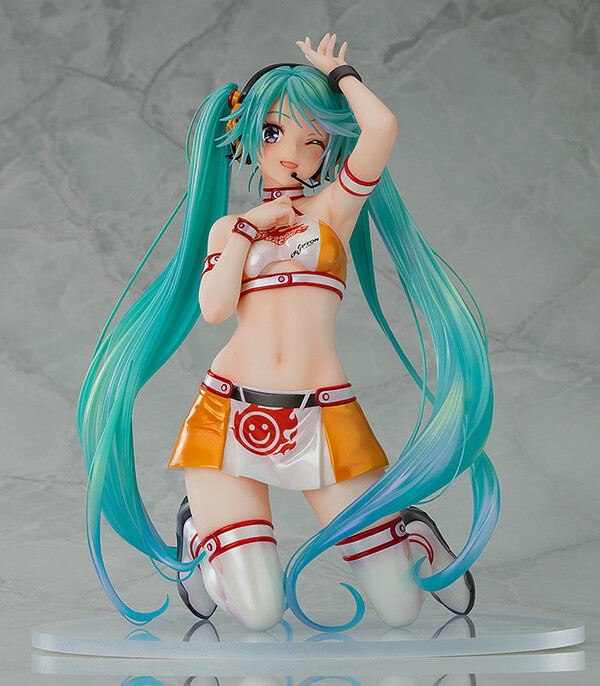 Hatsune Miku (Racing 2010), Good Smile Racing, Max Factory, Pre-Painted, 1/7, 4545784043387