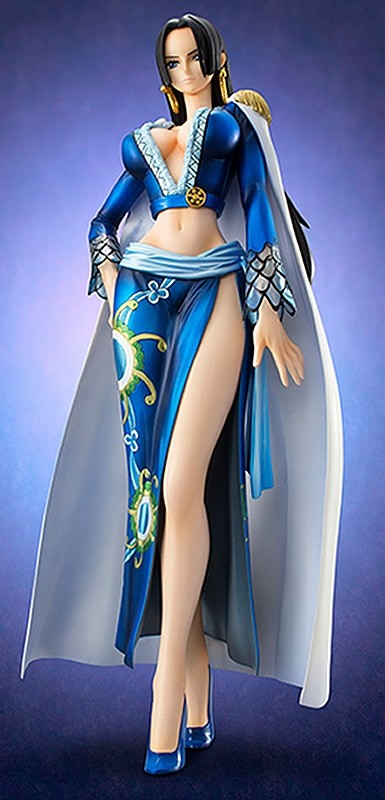 Boa Hancock (Blue), One Piece, MegaHouse, Pre-Painted, 1/8, 4535123714177