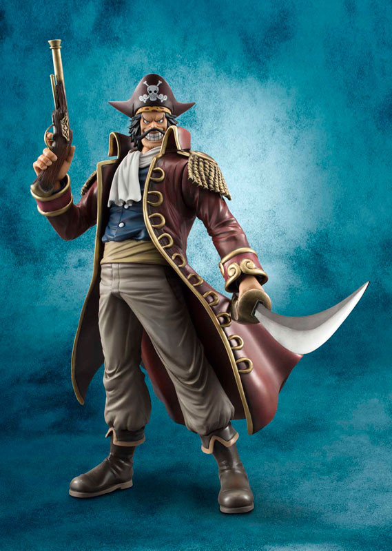 Gol D. Roger, One Piece, MegaHouse, Pre-Painted, 1/8, 4535123714276