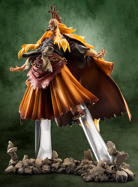 Kinjishi No Shiki, One Piece, One Piece Film: Strong World, MegaHouse, Pre-Painted, 1/8, 4535123714085