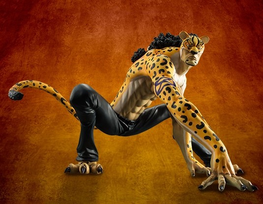 Rob Lucci, One Piece, MegaHouse, Pre-Painted, 1/8, 4535123714344