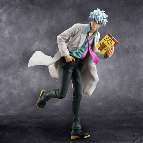 Ginpachi Sensei, Gintama, MegaHouse, Pre-Painted, 1/8