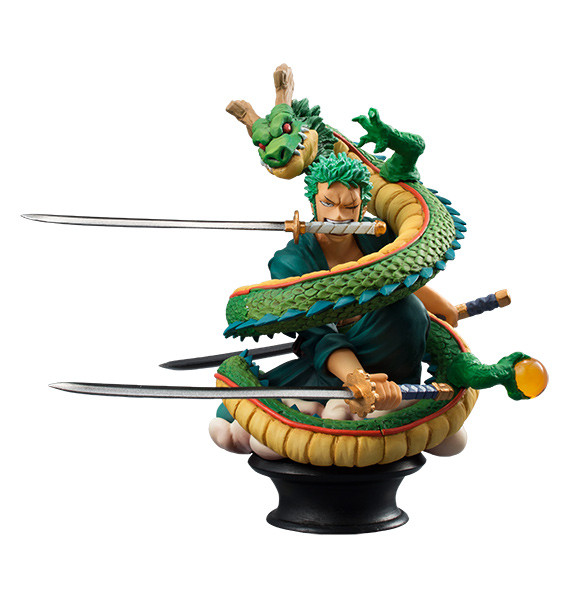 Roronoa Zoro, Shenron, Dragon Ball Kai, One Piece, MegaHouse, Trading, 4535123817007