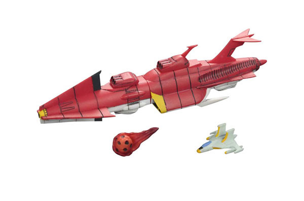 Okita Ship W/ Yusei Bomb And Type 100 Search Ship, Uchuu Senkan Yamato!, MegaHouse, Trading, 4535123814815