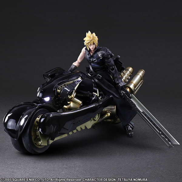 Cloud Strife (& Fenrir), Final Fantasy VII: Advent Children, Square Enix, Action/Dolls, 4988601335911