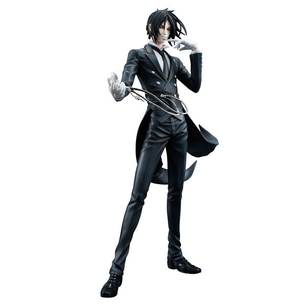 Sebastian Michaelis, Kuroshitsuji, MegaHouse, Pre-Painted, 1/8, 4535123817267