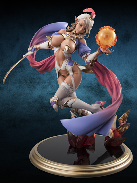 Dark Elf (STD), Bikini Warriors, MegaHouse, Hobby Japan, Pre-Painted, 1/7, 4535123715327