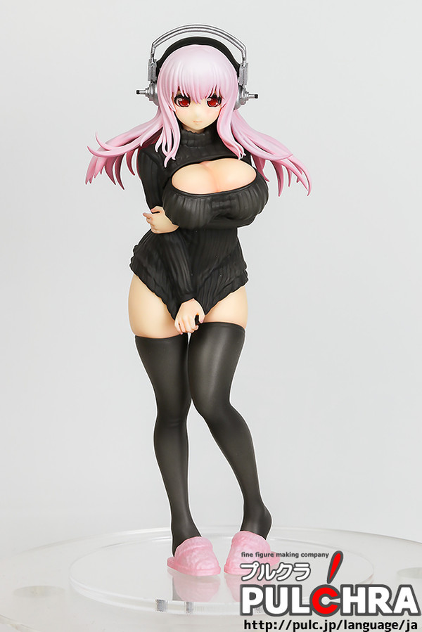 Sonico (Sexy Knit, WF Limited), SoniComi (Super Sonico), Pulchra, Pre-Painted, 1/8