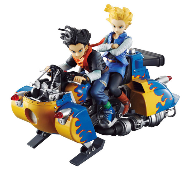 Android 17, Android 18, Dragon Ball Z, MegaHouse, Pre-Painted, 4535123819384