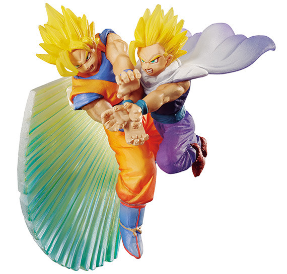 Son Gohan SSJ, Son Goku SSJ (Limited Edition), Dragon Ball Kai, MegaHouse, Pre-Painted