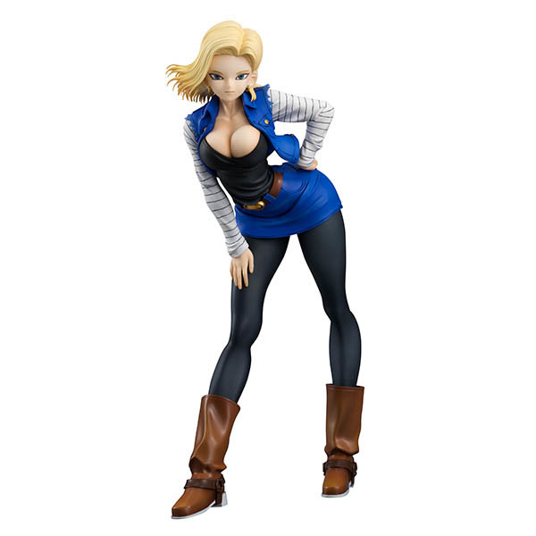 Ju-hachi Gou (Android 18), Dragon Ball Z, MegaHouse, Pre-Painted, 4535123821394