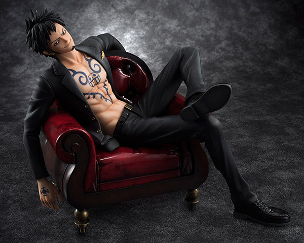 Trafalgar Law, One Piece, MegaHouse, Pre-Painted, 1/8, 4530430227624