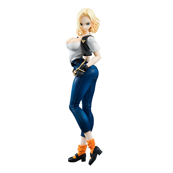 Ju-hachi Gou (Android 18) (II), Dragon Ball Z, MegaHouse, Pre-Painted, 4535123821912