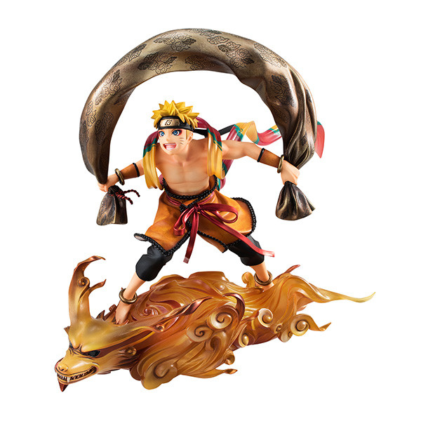 Kyuubi, Uzumaki Naruto (Fuujin), Naruto Shippuuden, MegaHouse, Pre-Painted, 4535123823237