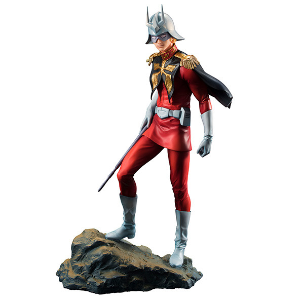 Char Aznable, Kidou Senshi Gundam, MegaHouse, Pre-Painted, 1/8, 4535123823312