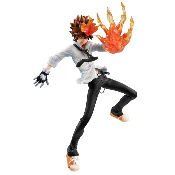 Leon, Reborn, Sawada Tsunayoshi, Katekyou Hitman REBORN!, MegaHouse, Pre-Painted, 1/8, 4535123823558