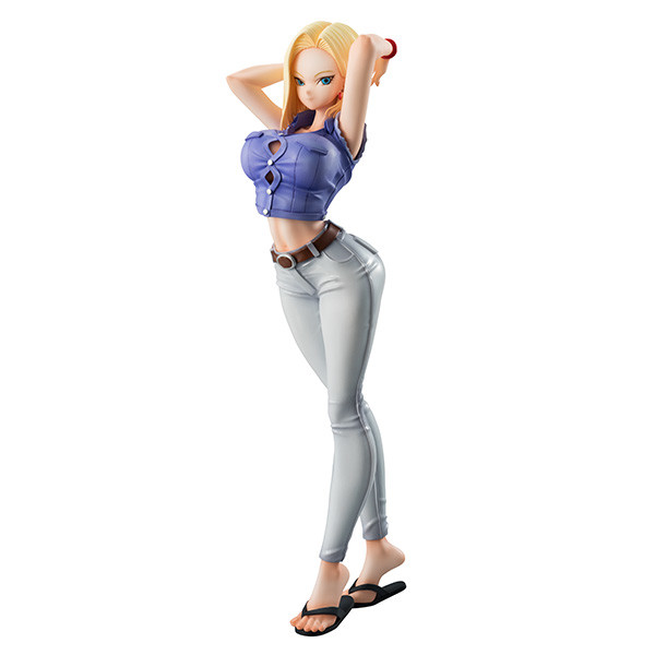 Ju-hachi Gou (Android 18) (III), Dragon Ball Z, MegaHouse, Pre-Painted, 4535123824524
