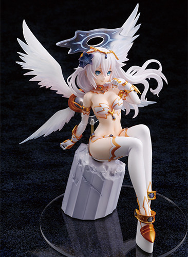 Black Heart, Yon Megami Online Cyber Dimension Neptune, Ascii Media Works, Chara-Ani, Pre-Painted, 1/7, 4942330097151