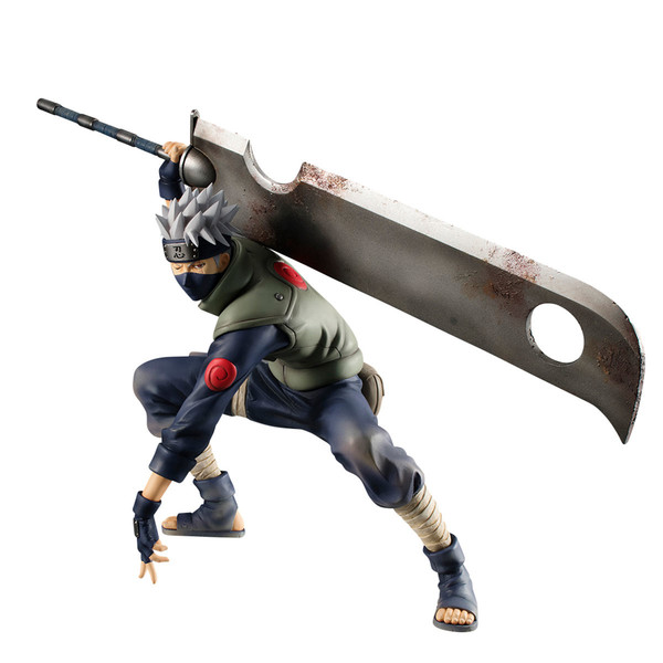 Hatake Kakashi (Ninkai Taisen), Naruto Shippuuden, MegaHouse, Pre-Painted, 4535123824999