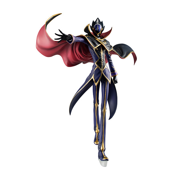 Lelouch Lamperouge, Zero, Code Geass: Fukkatsu No Lelouch, MegaHouse, Pre-Painted, 4535123827396