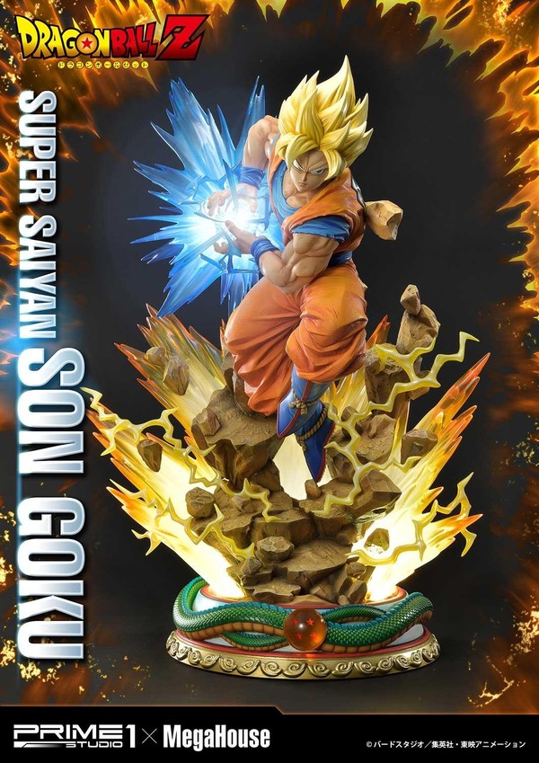 Son Goku SSJ, Dragon Ball Z, Prime 1 Studio, MegaHouse, Pre-Painted, 1/4, 4535123828072